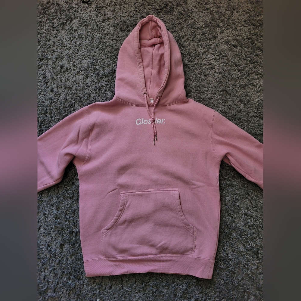 Glossier Pink Hoodie